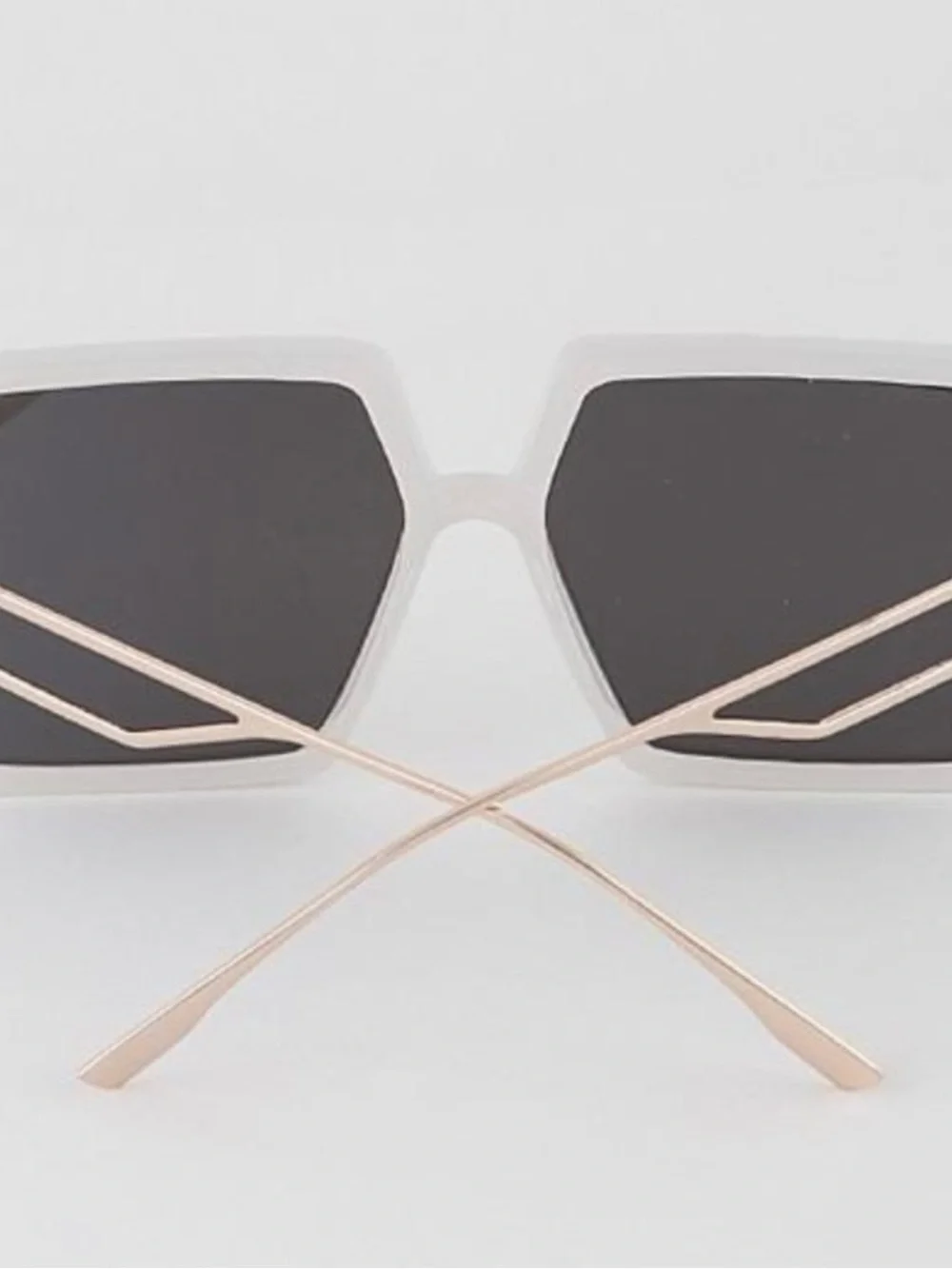 Women’s Hexagonal Fashion Sunglasses - Pink, White, Light Blue, Mint